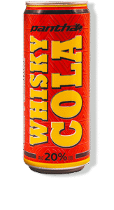 Pantha Ready to drink whisky cola and vodka energy