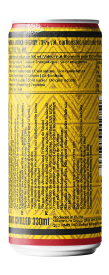 Pantha Vodka Energy 330ml Can 2